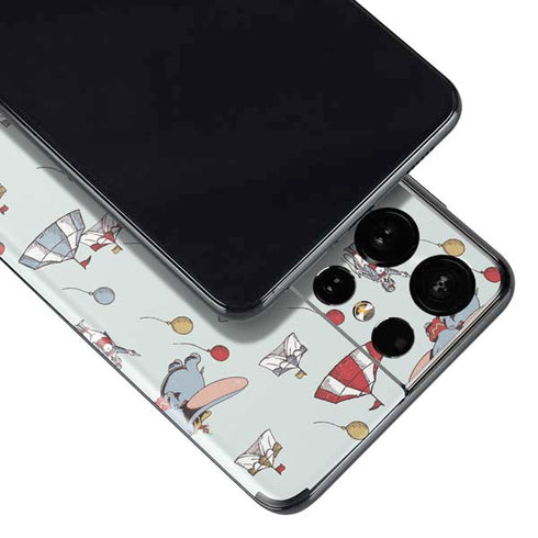 Disney Dumbo Vintage Pattern Galaxy S21 Ultra 5G Skin